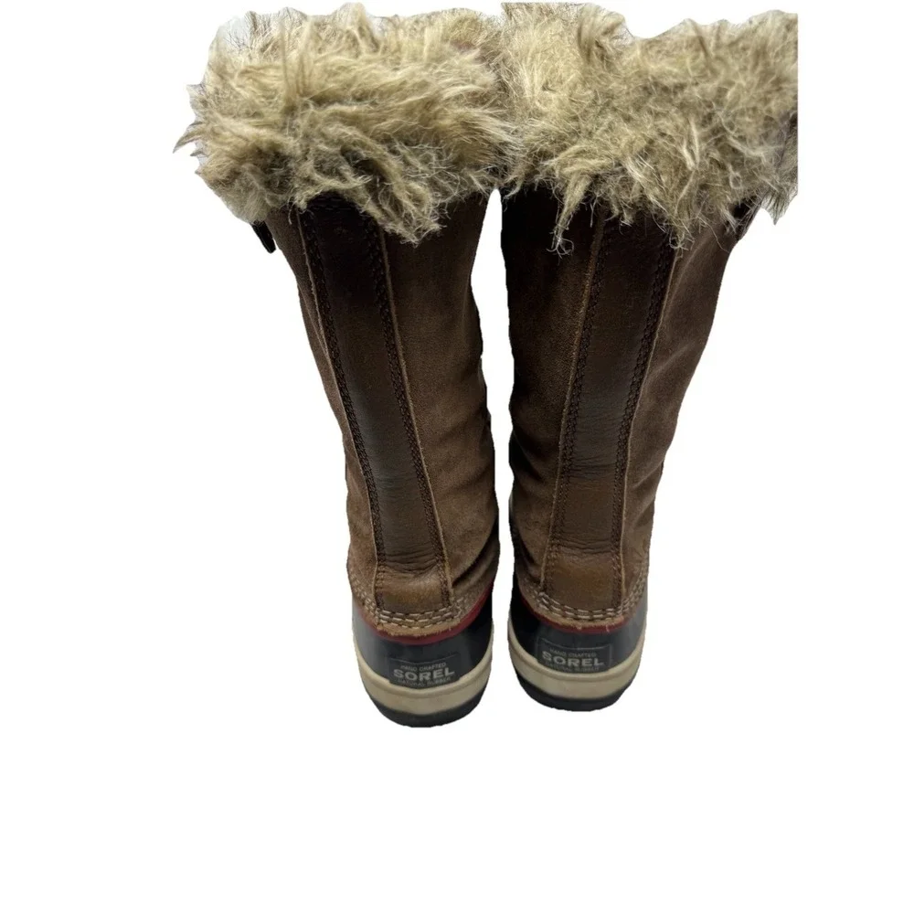 🔥Sorel TofinoSz6.5 🤎 🤑Waterproof Lined Winter Snow Boots Faux Fur Slay The ❄️